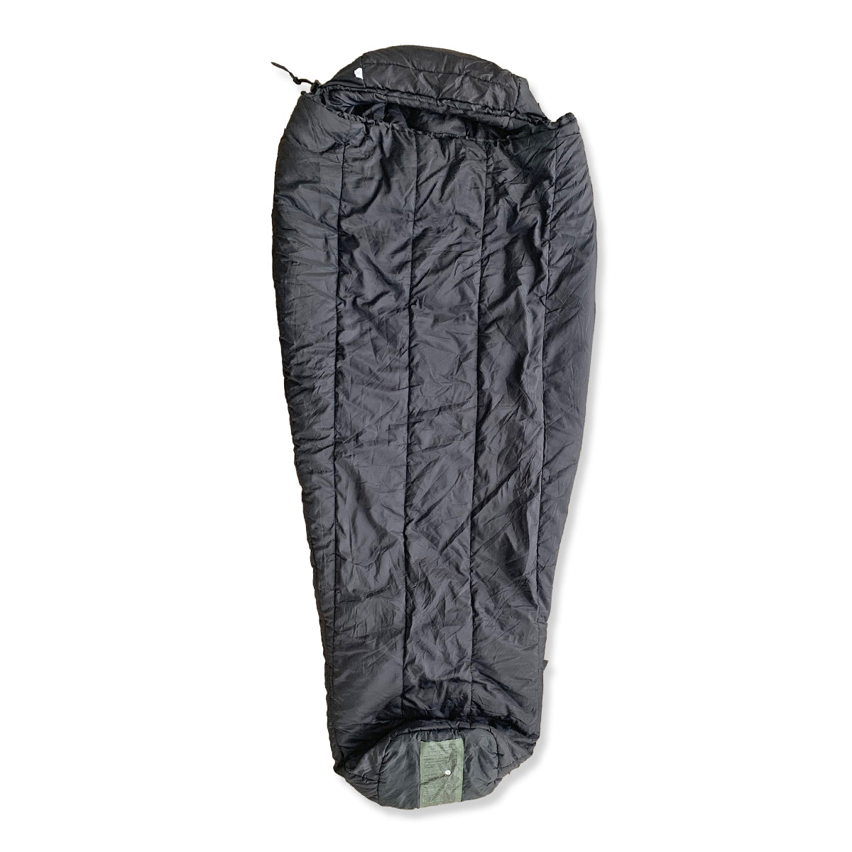 未使用品　米軍　実物　OUTER SLEEPING BAG 収納ケース付き USMC Military Black Extreme Cold Weather Outer Sleeping Bag NSN