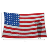 Vintage American Flag 48-Star 11.5 ft. x 8 ft - Booth Camp Co. 