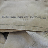 WWII Navy White Canvas Sea Bag - Booth Camp Co. 