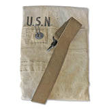 WWII Navy White Canvas Sea Bag - Booth Camp Co. 