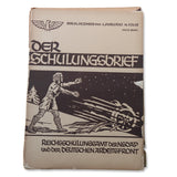 (9) WWII 1938 Der Schulungbrief, NSDAP Magazines Original