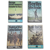 Vintage Ballantine WWII Illustrated History Books Purnell Military Paperback Lot