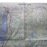 Vintage Canvas Map Case & Training Publications