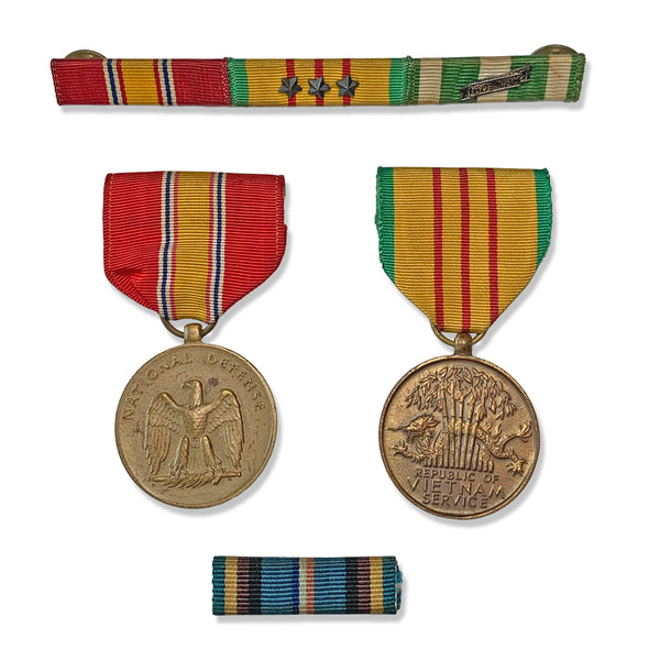 Vietnam Era Service Medals and Ribbons Set - Booth Camp Co. 