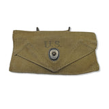 WWII M1942 First Aid Pouch & M1924 Bandage Pouch Bundle