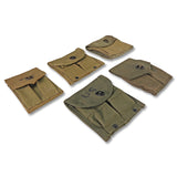 Vintage Military Double Pocket Magazine Pouch Lot - Booth Camp Co. 