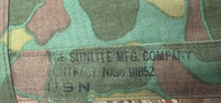 WWII USN/USMC Camouflage Shelter Half Tent - Booth Camp Co. 