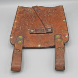 Vintage Swiss Military Entrenching Tool Leather Sheath