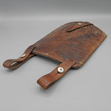 Vintage Swiss Military Entrenching Tool Leather Sheath